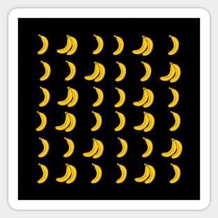 banana pattern Sticker